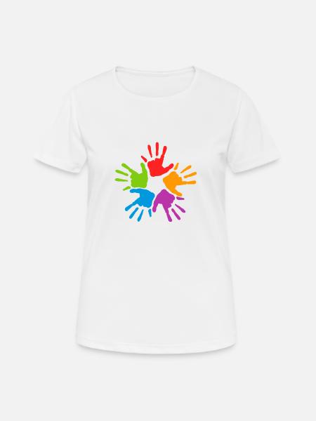 Together - Women's Breathable T-Shirt - white