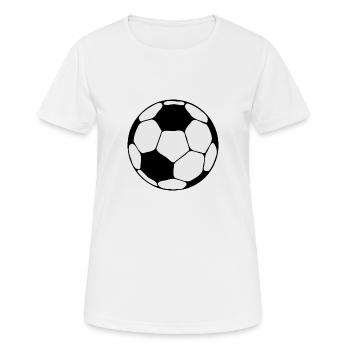 soccer - T-shirt respirant Femme - blanc - Devant - AI Model Female 172 dark (172cm)