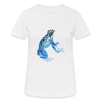 frog - Women's Breathable T-Shirt - white - Front - AI Model Female 172 dark (172cm)