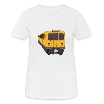Berlin - T-shirt respirant Femme - blanc - Devant - AI Model Female 172 dark (172cm)
