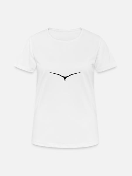 bird - Women's Breathable T-Shirt - white