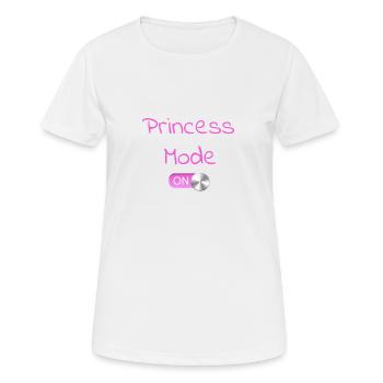 Princes Mode on Switch - Women's Breathable T-Shirt - white - Front - AI Model Female 172 dark (172cm)