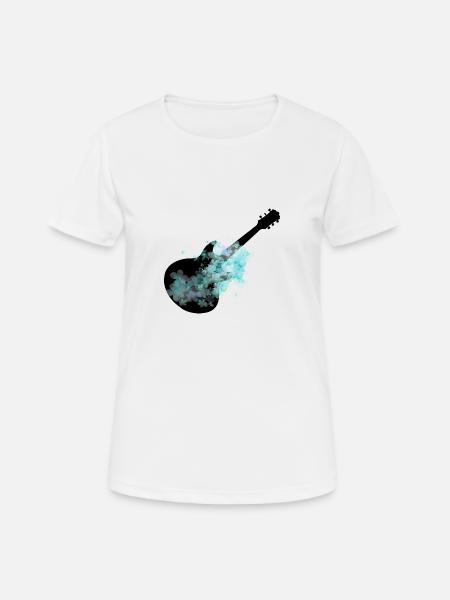 Music was my first love. - Women's Breathable T-Shirt - white
