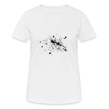 zikin - Women's Breathable T-Shirt - white - Front - AI Model Female 172 dark (172cm)