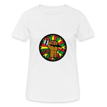 Reggae eu - Women's Breathable T-Shirt - white - Front - AI Model Female 172 dark (172cm)