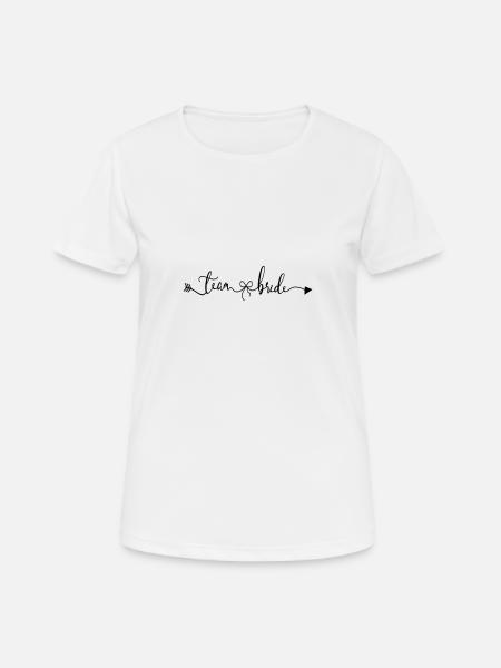 Team Bride customizable - Women's Breathable T-Shirt - white