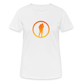 Beatboxer Beatbox DJ - T-shirt respirant Femme - blanc - Devant - AI Model Female 172 dark (172cm)