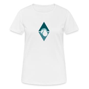 Vegan Avocado Foodie - Women's Breathable T-Shirt - white - Front - AI Model Female 172 dark (172cm)