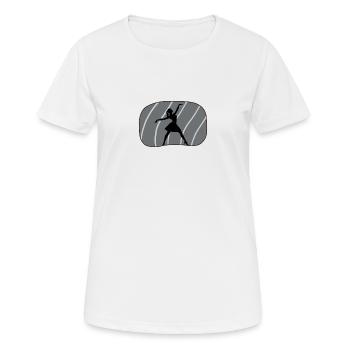 Ballett Tänzerin Oper Ballerina - Frauen T-Shirt atmungsaktiv - Weiß - Vorne - AI Model Female 172 dark (172cm)
