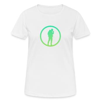 Beatboxer Beatboxer Beatboxing - Frauen T-Shirt atmungsaktiv - Weiß - Vorne - AI Model Female 172 dark (172cm)