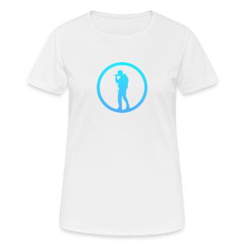 Beatboxer Beatboxer DJ - Frauen T-Shirt atmungsaktiv - Weiß - Vorne - AI Model Female 172 dark (172cm)