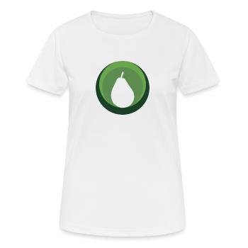 Toast végétalien pour le petit-déjeuner - T-shirt respirant Femme - blanc - Devant - AI Model Female 172 dark (172cm)