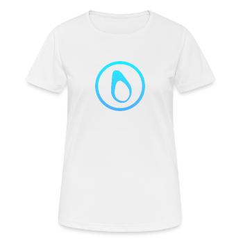 Petit-déjeuner Vegan Vegan - T-shirt respirant Femme - blanc - Devant - AI Model Female 172 dark (172cm)