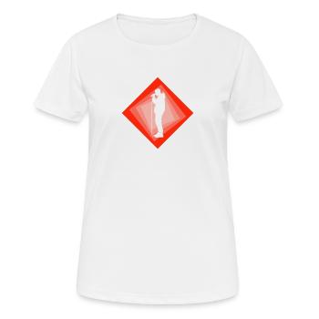Beatbox Djing Beatboxer - Women's Breathable T-Shirt - white - Front - AI Model Female 172 dark (172cm)