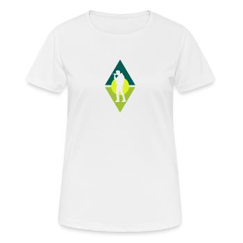 Beatboxing Beatboxing Djing - Women's Breathable T-Shirt - white - Front - AI Model Female 172 dark (172cm)