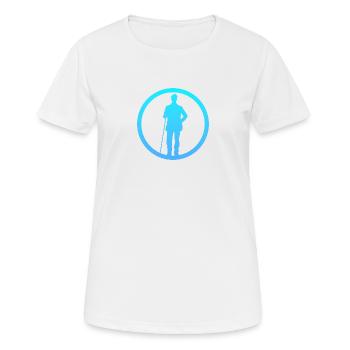 Billiard Player Billiard Ball Billiard Player - Women's Breathable T-Shirt - white - Front - AI Model Female 172 dark (172cm)