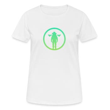 Bees Honeycomb Bee - Women's Breathable T-Shirt - white - Front - AI Model Female 172 dark (172cm)