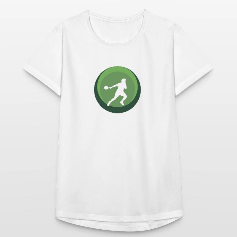 Racket Squash Player Racket Women's Breathable T-Shirt