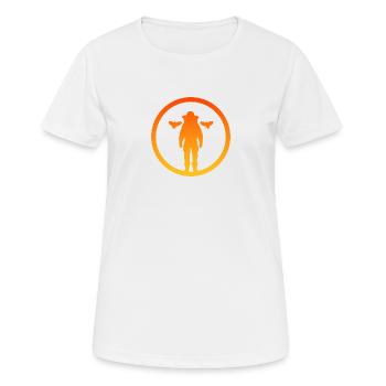 Bees Honeycomb Bees - Women's Breathable T-Shirt - white - Front - AI Model Female 172 dark (172cm)