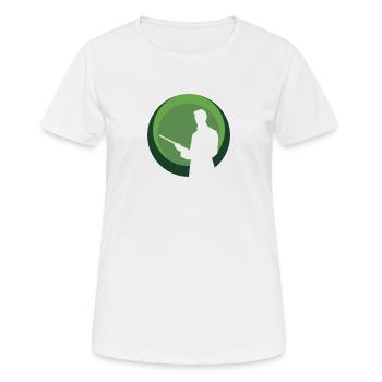 Billiard Player Billiard Ball Billiards - Women's Breathable T-Shirt - white - Front - AI Model Female 172 dark (172cm)