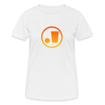 Party Party Monster Bouteille de bière - T-shirt respirant Femme - blanc - Devant - AI Model Female 172 dark (172cm)