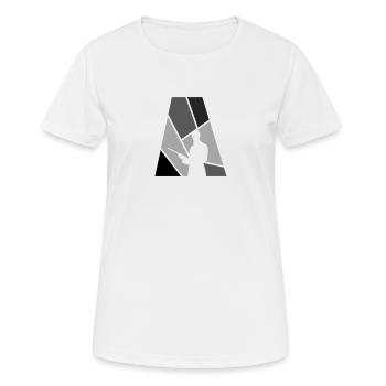 Billiards Billiard Ball Billiard Player - Women's Breathable T-Shirt - white - Front - AI Model Female 172 dark (172cm)