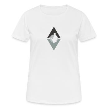 Billiard Ball Billiard Player Billiard Player - Women's Breathable T-Shirt - white - Front - AI Model Female 172 dark (172cm)
