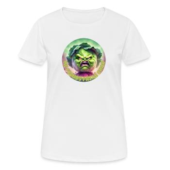 Nimm mir den Kohl nicht weg - Frauen T-Shirt atmungsaktiv - Weiß - Vorne - AI Model Female 172 dark (172cm)