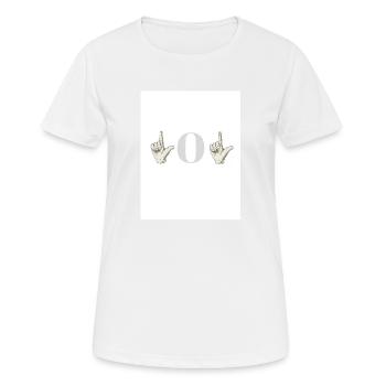 lol - T-shirt respirant Femme - blanc - Devant - AI Model Female 172 dark (172cm)