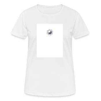 Design ohne Titel - Frauen T-Shirt atmungsaktiv - Weiß - Vorne - AI Model Female 172 dark (172cm)