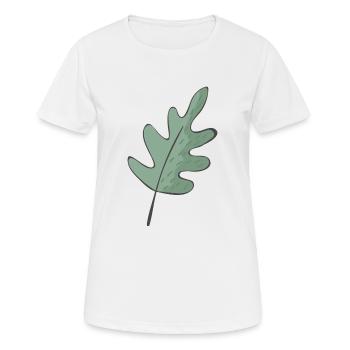 Wald - Frauen T-Shirt atmungsaktiv - Weiß - Vorne - AI Model Female 172 dark (172cm)