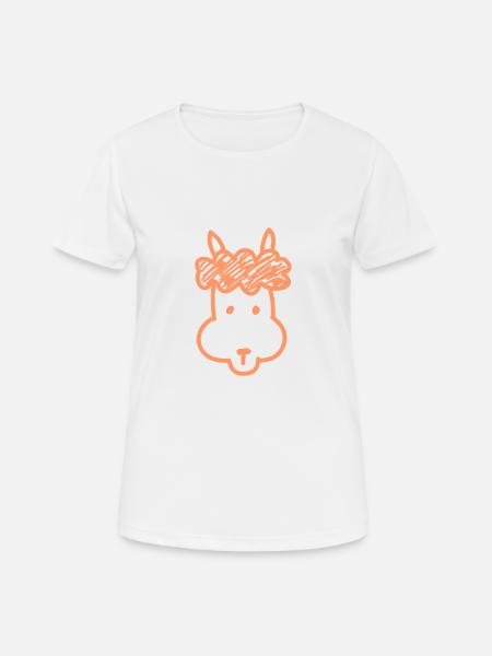 alpaca - Women's Breathable T-Shirt - white
