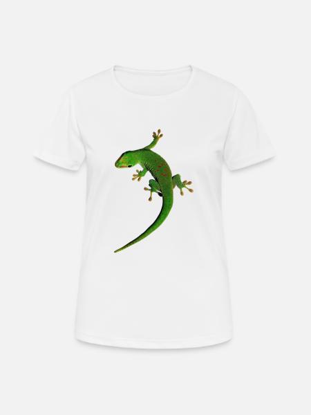 gecko - Women's Breathable T-Shirt - white