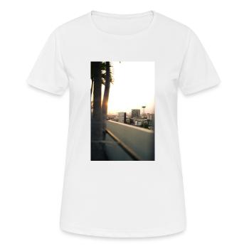 Bangkok - T-shirt respirant Femme - blanc - Devant - AI Model Female 172 dark (172cm)