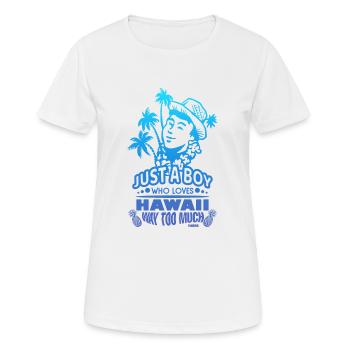 Hawaii - Women's Breathable T-Shirt - white - Front - AI Model Female 172 dark (172cm)