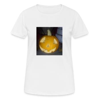 Citrouille - T-shirt respirant Femme - blanc - Devant - AI Model Female 172 dark (172cm)