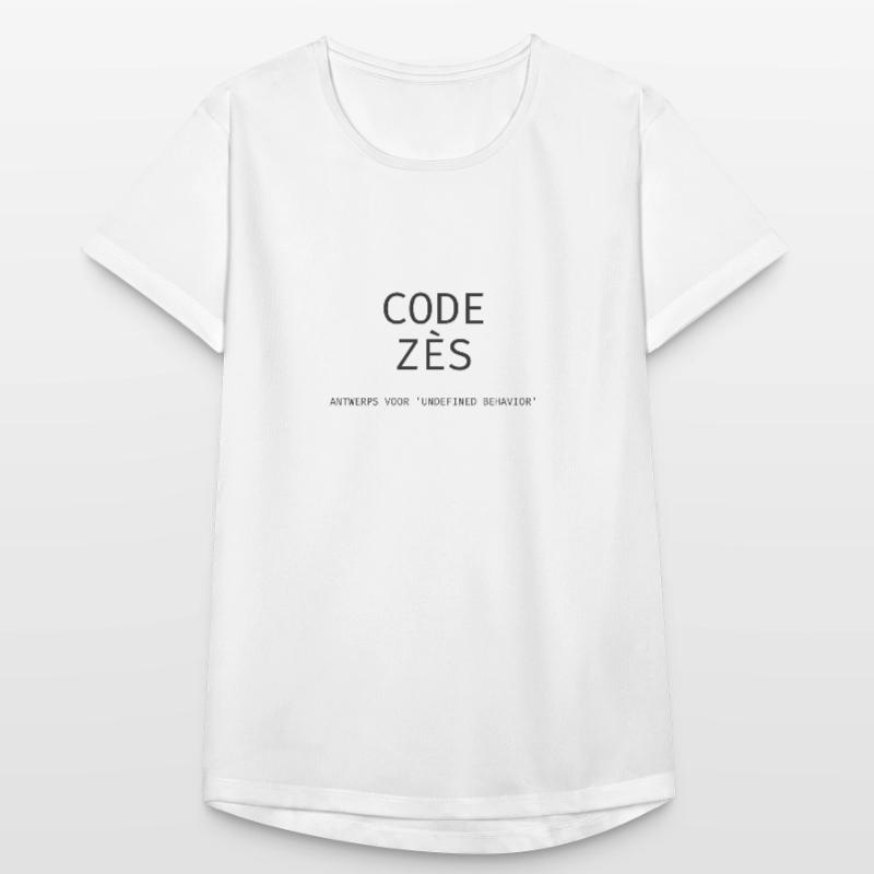 Antwerp: "Code Zès!" – Tech Dialect Shirt Women's Breathable T-Shirt