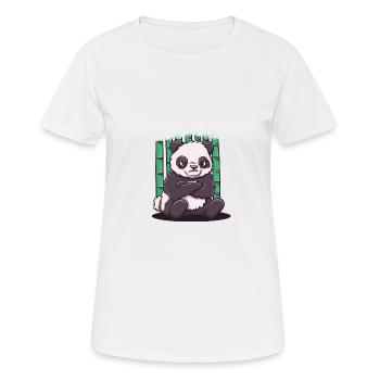 It will be dramatic, funny, sarcastic humor -Sat - Women's Breathable T-Shirt - white - Front - AI Model Female 172 dark (172cm)