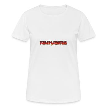 familyandfun T-Shirt - Women's Breathable T-Shirt - white - Front - AI Model Female 172 dark (172cm)