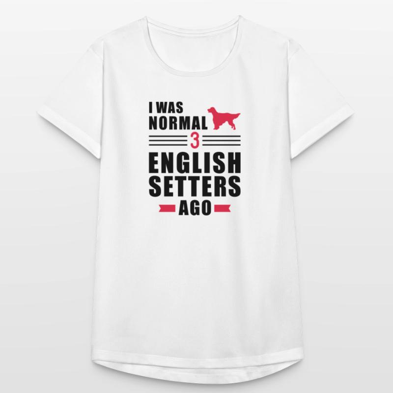 Poseur anglais T-shirt respirant Femme