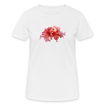 La Suisse en Rose - Women's Breathable T-Shirt - white - Front - AI Model Female 172 dark (172cm)