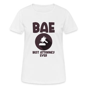 Bae Best Attorney Ever 4 - Women's Breathable T-Shirt - white - Front - AI Model Female 172 dark (172cm)