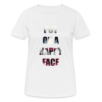 JOKER - T-shirt respirant Femme - blanc - Devant - AI Model Female 172 dark (172cm)