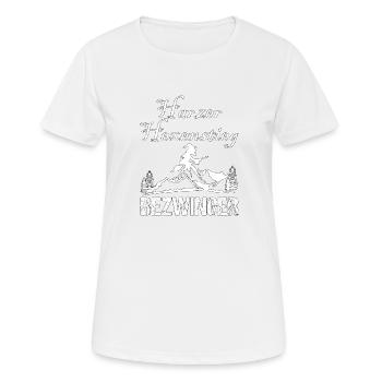 Harz Harzer Hexenstieg Wanderer Geschenk - Frauen T-Shirt atmungsaktiv - Weiß - Vorne - AI Model Female 172 dark (172cm)