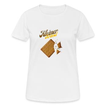 Kleiner Krümel - Frauen T-Shirt atmungsaktiv - Weiß - Vorne - AI Model Female 172 dark (172cm)