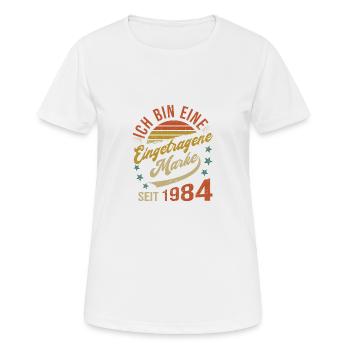 40th Birthday I'm 40 Years Registered Trademark - Women's Breathable T-Shirt - white - Front - AI Model Female 172 dark (172cm)