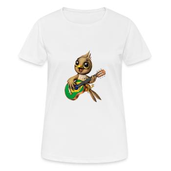 Oiseau brésilien - T-shirt respirant Femme - blanc - Devant - AI Model Female 172 dark (172cm)
