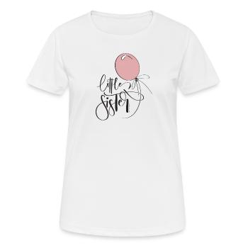 Petite soeur - T-shirt respirant Femme - blanc - Devant - AI Model Female 172 dark (172cm)