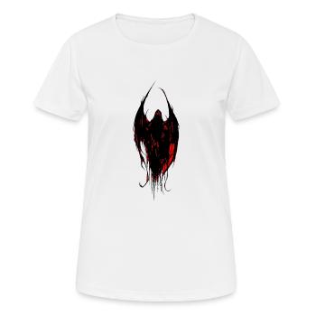 Satan devil Lucifer demon death devil Demon death - Women's Breathable T-Shirt - white - Front - AI Model Female 172 dark (172cm)