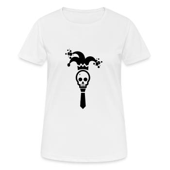 Stil Tod - Frauen T-Shirt atmungsaktiv - Weiß - Vorne - AI Model Female 172 dark (172cm)